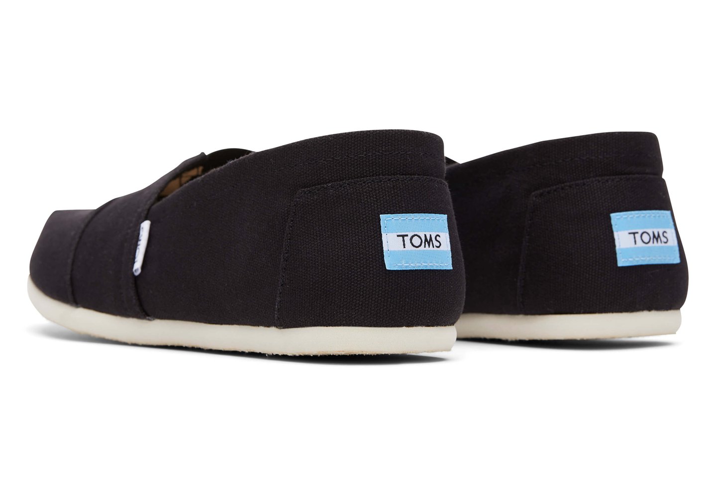 Toms Espadryle Męskie Czarne - Alpargata Płócienne - 38AKLNRUP